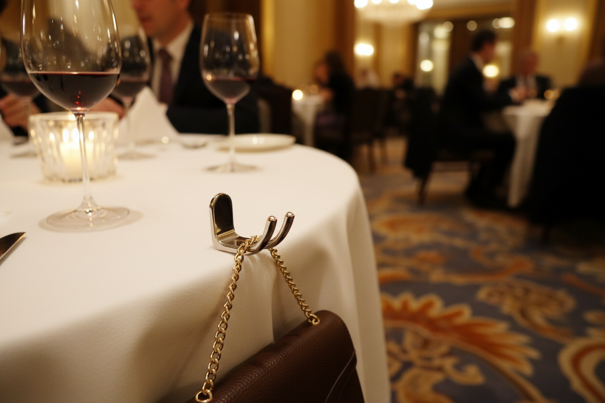 Percheros de Mesa: Elegancia y Funcionalidad para Establecimientos Premium