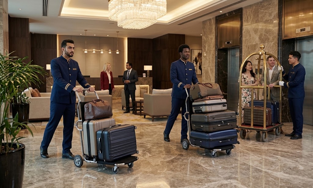 Carro Bell Boy: Tipos Esenciales para Hoteles