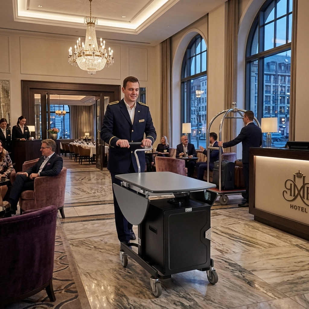 Carro de servicio vs Mesa room service: Guía hotelera