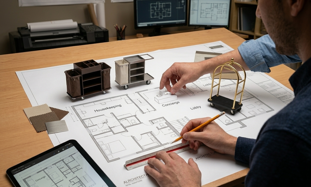 Diseño por Plano: Equipamiento Hotelero a Medida
