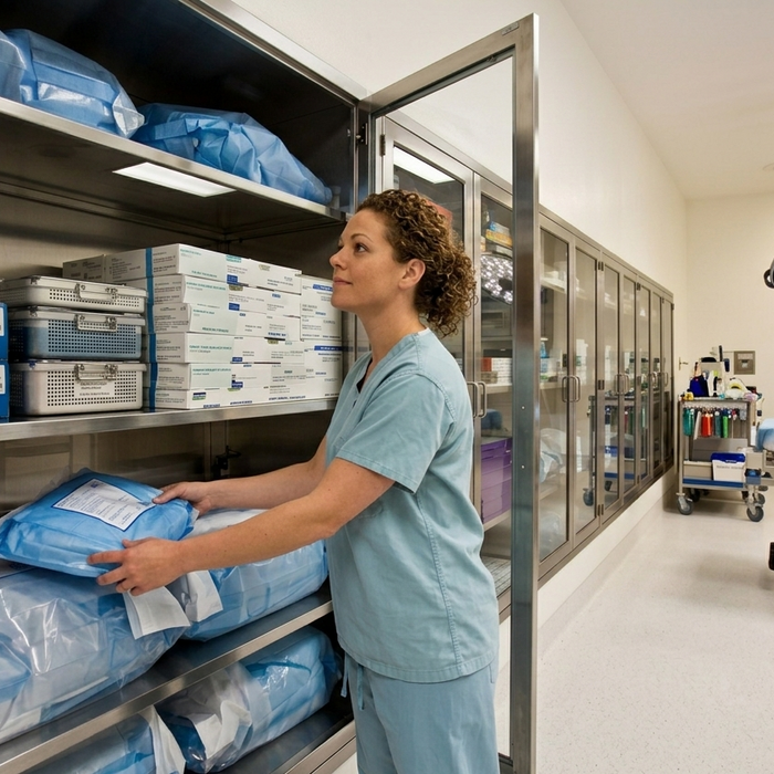 Equipamiento en acero para hospitales ¿Qué necesita cada área operativa?