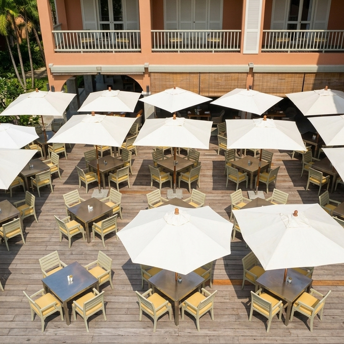 Mobiliario en acero: Equipa tu terraza de restaurante