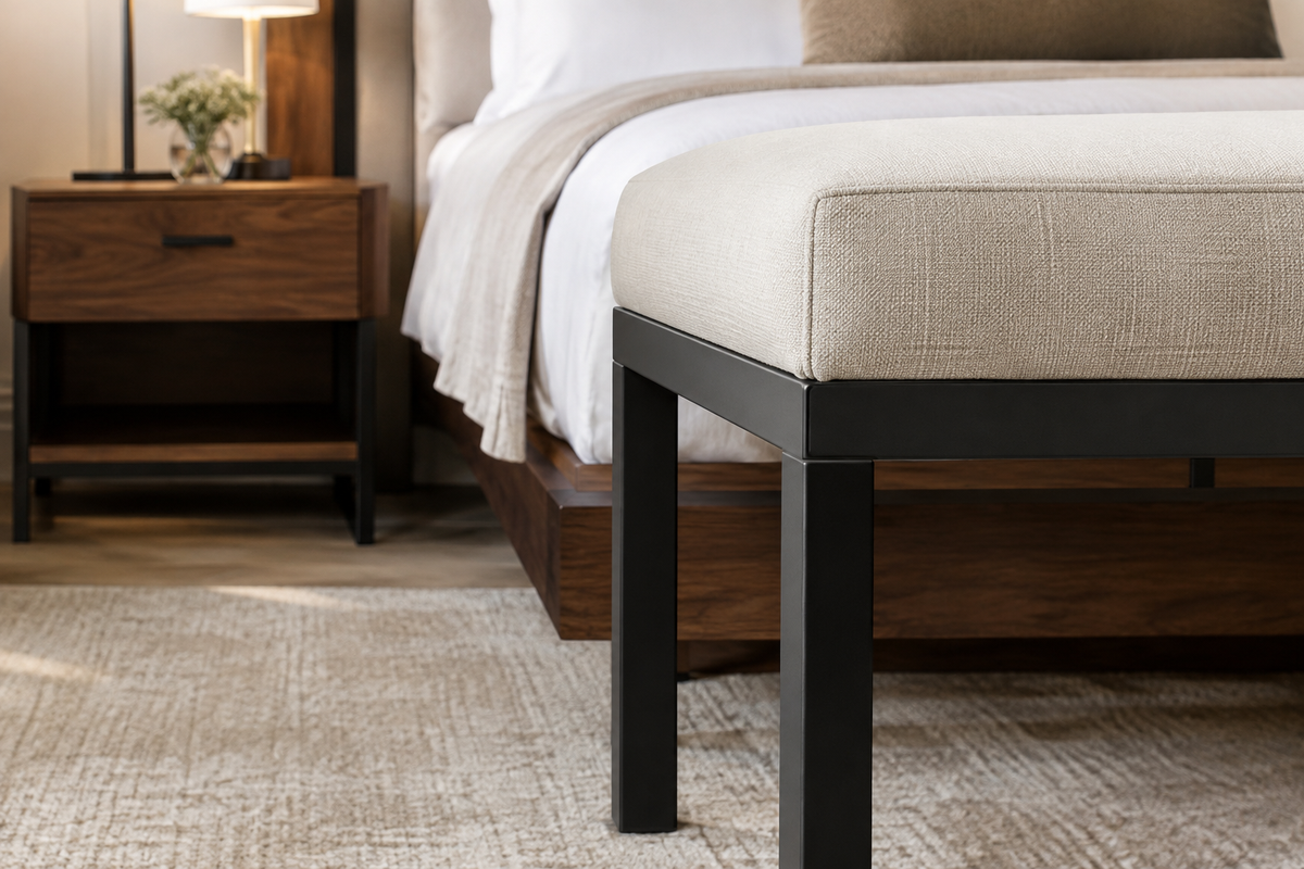 Pintura Electrostática en Acero: Ideal para Mobiliario Hotelero