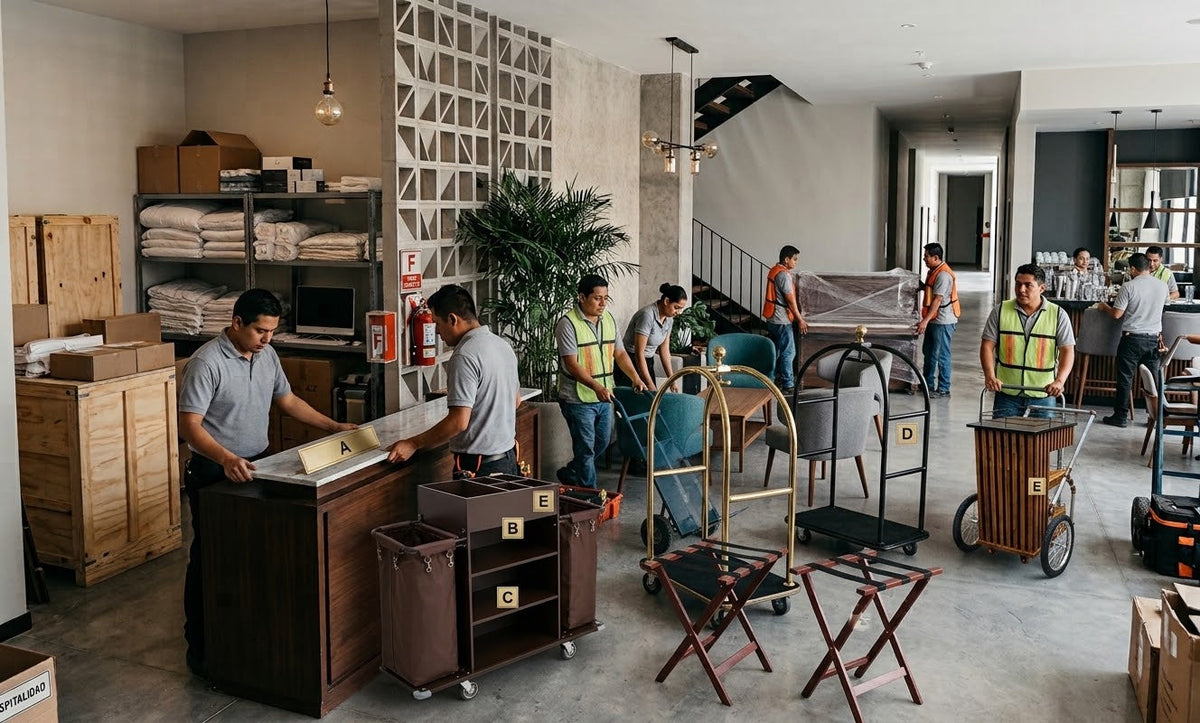 Proyectos Completos de Equipamiento: Equipamos tu Hotel de la A a la Z