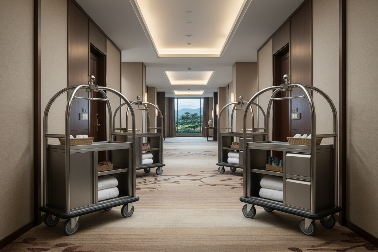 Carros camaristas para hotel
