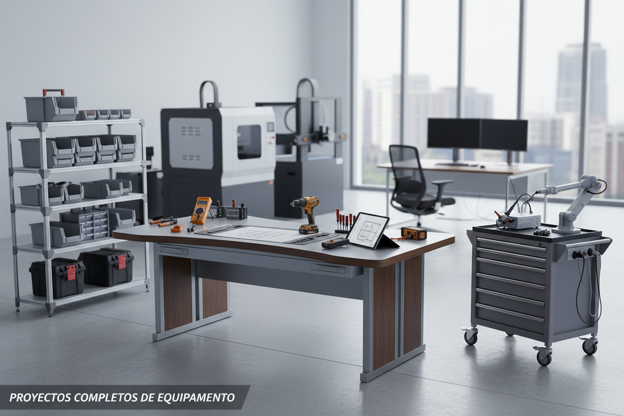 Proyectos completos de equipamiento