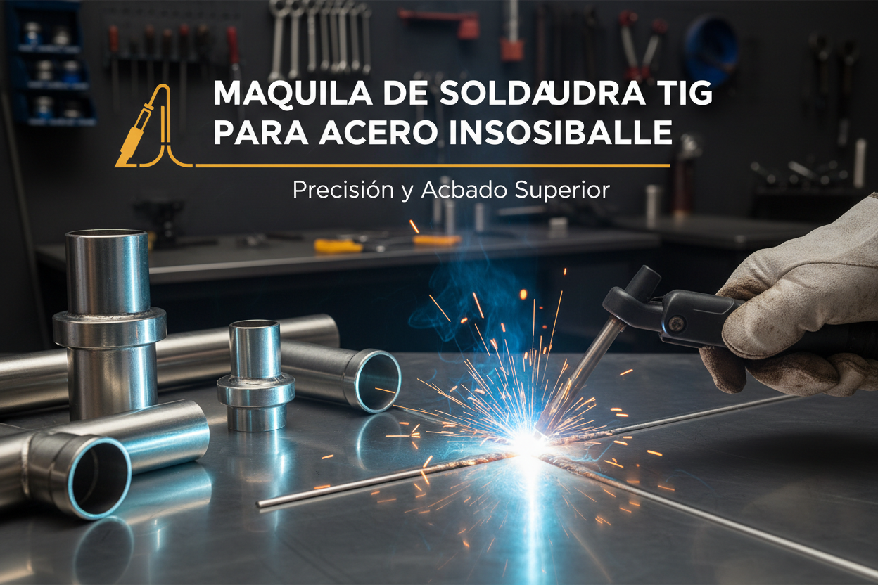 Maquila de soldadura TIG para acero inoxidable