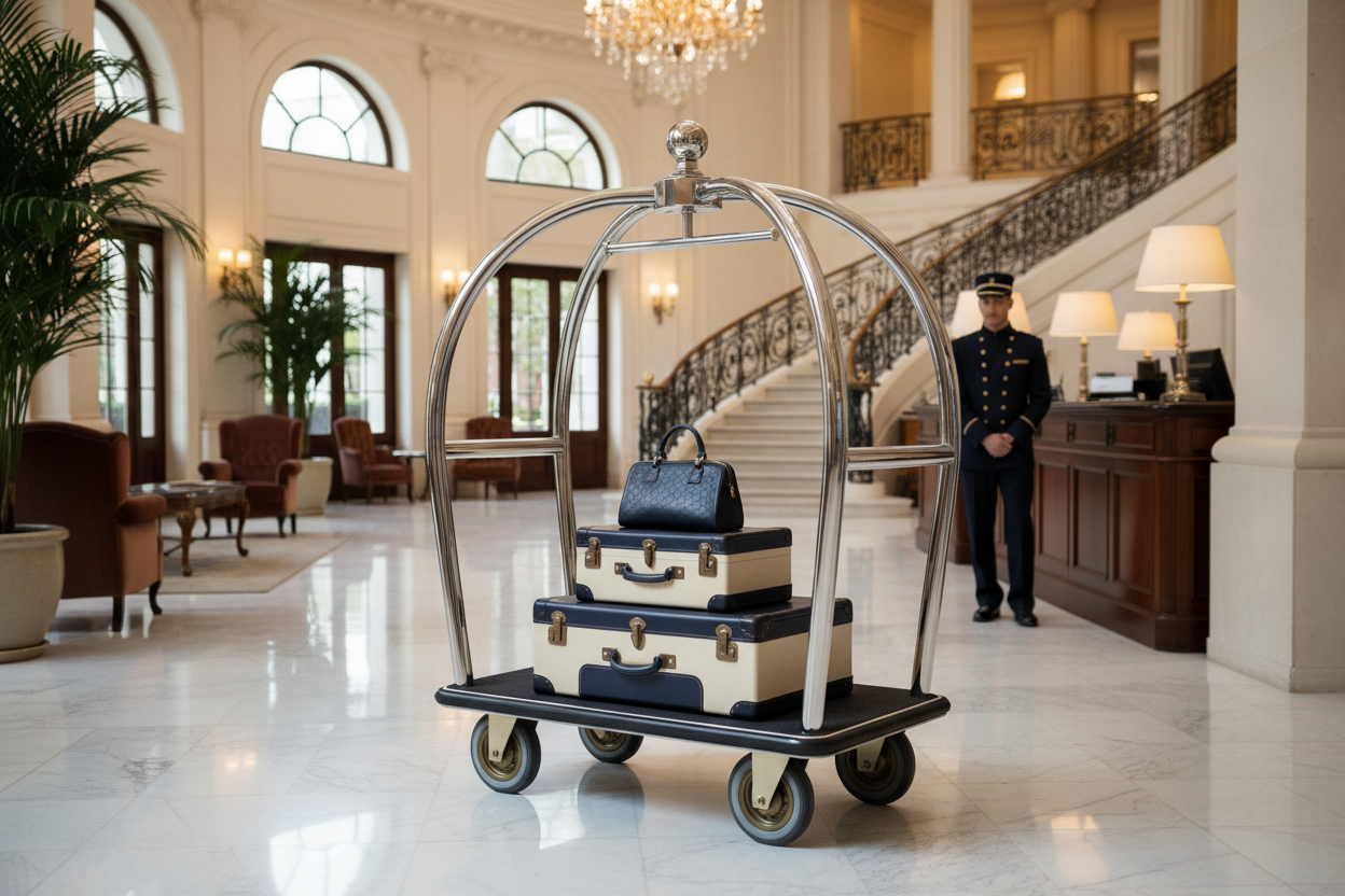 Carros bell boy góndola para hotel