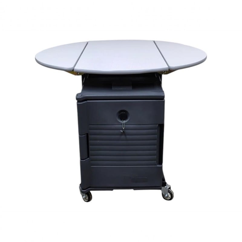 Mesa Plegable de Servicio para Habitación de Acero al Carbón | Personalizado y a Medida