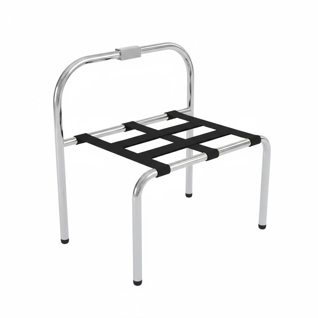 Rack Reposa Maletas con Respaldo